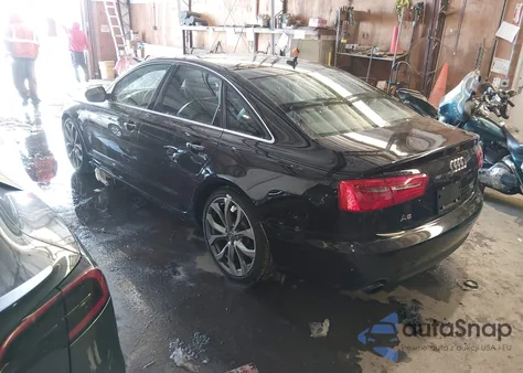 2014 Audi A6 3.0T Premium Plus from USA, damaged, VIN WAUFGAFC8EN076070